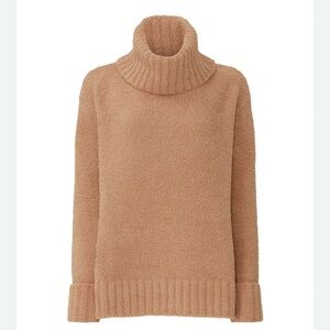 Adam Lippes Tan Off-Shoulder Sweater